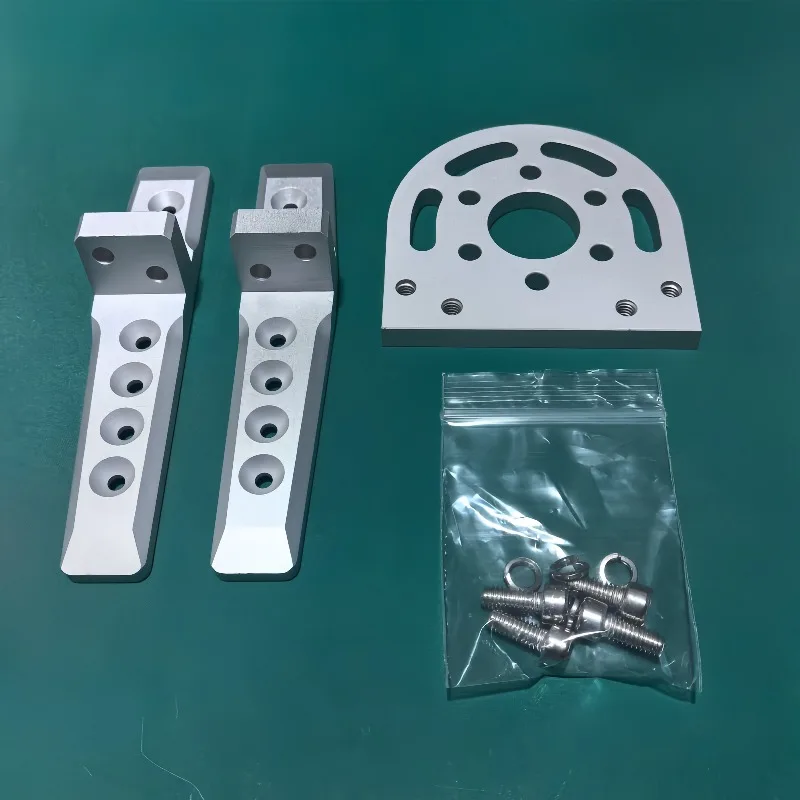 56 Series Motor Mount Bracket Fixed Holder, CNC Aluminum Alloy Mounting Base for RC Boat Model High Precision Cooling Mount
