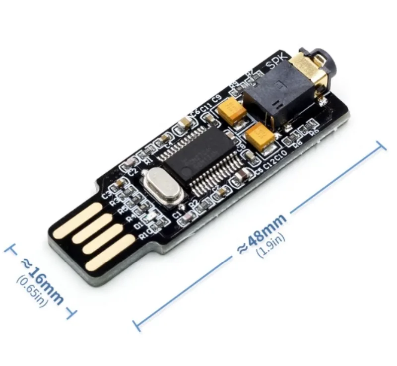Mini Usb External Sound Card