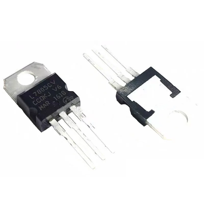 10PCS L7805CV 5V Triac Regulator TO-220 Thick Chip 1.5A