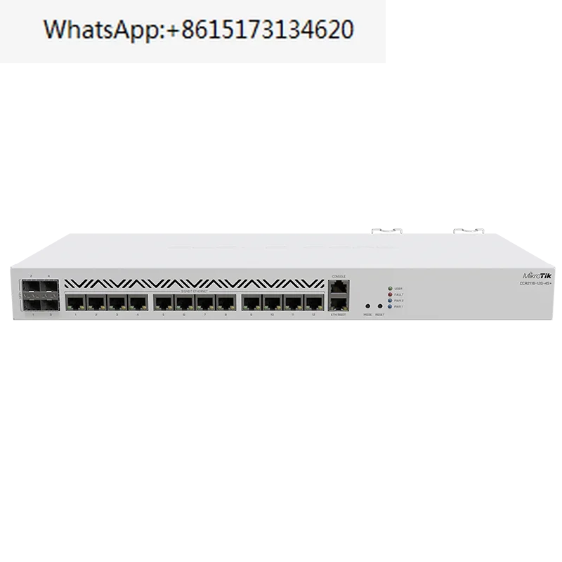 Mikrotik CCR2116-12G-4S+ 16-core 10G enterprise-class wired router with 4*10G SFP+ ports