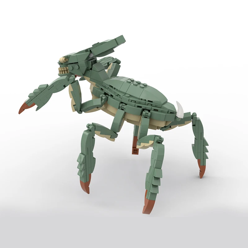 MOC Movie Space Crustacean Beast Acklay Monster War Building Block Creative Construction Model Assembly DIY Bricks Toy Kid Gift
