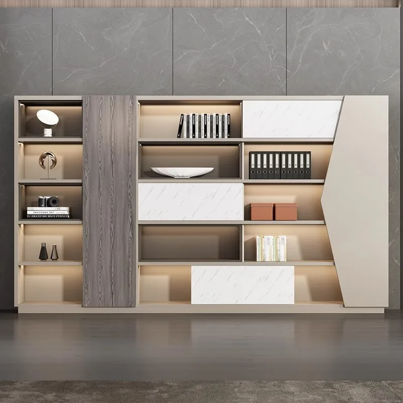 

Office Background File Wooden High t Simple Modern Locker Boss Bookcase Data Storage Cabinet