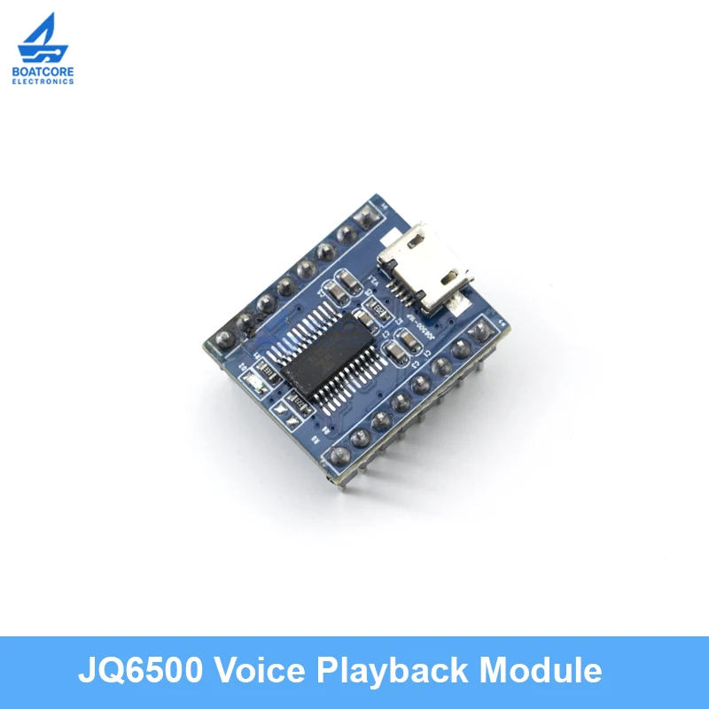 1/3/5/10PCS JQ6500 Voice Sound Module 16M USB TTL UART MP3 Breakout Board DIP16 3.2-5V 20mA One to Five Way