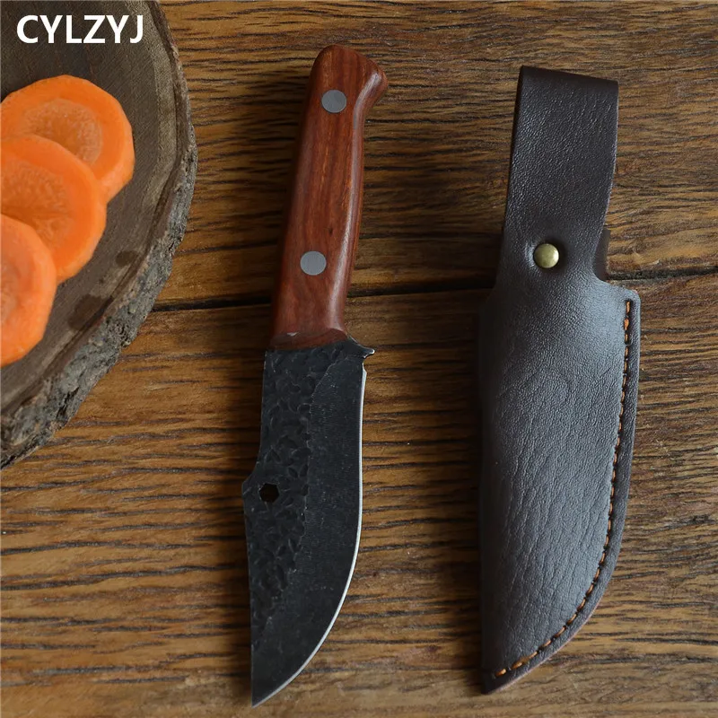 Handmade Forged Stainless Steel Kitchen Knife Knife Boning Knifes Fruit Knife Meat Cleaver Butcher Knife Cooking Knives BBQ