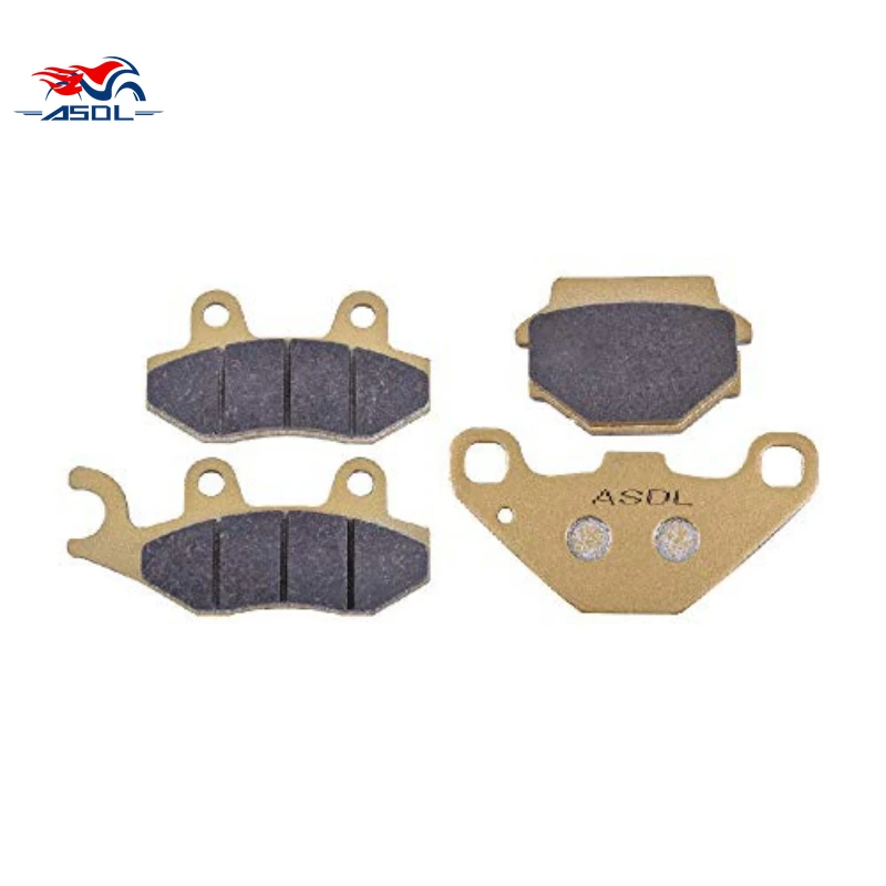 

Motorcycle Accessories Front and Rear Brake Pads Disc Tablets Kit For AEON Elite 125 4T 2012-2013 MY125 MY 125 Urban 125 350i 4T