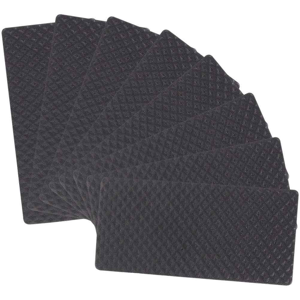 8 Pcs Furniture Anti Slip Pads Non-slip Mat Rug Chair Floor Protectors for Hardwood Black Eva