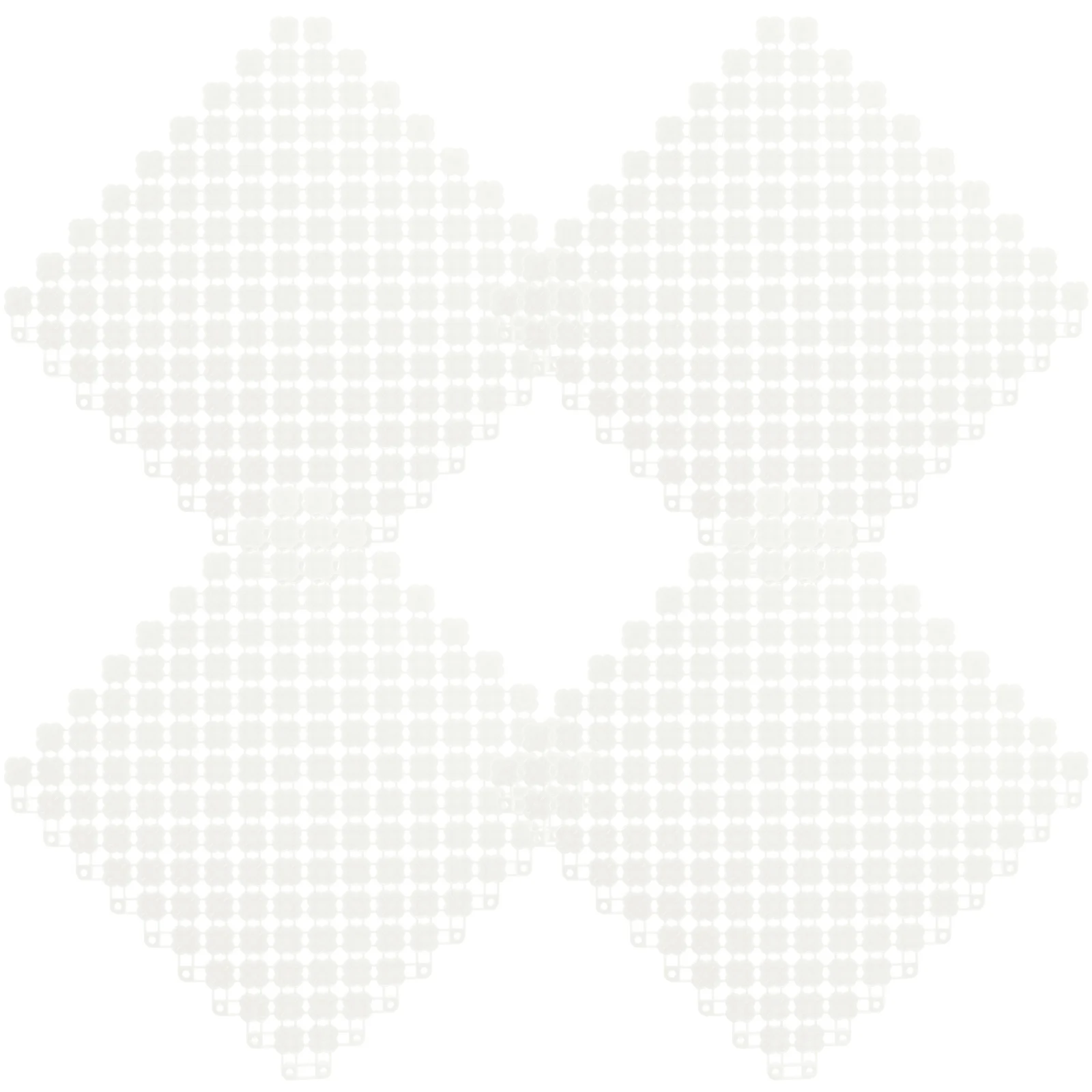 

4pcs Non-Slip Thick Soft Bathroom Mat Water Resistant Splicing Ground Mat Bathtub Floor Pad Doormat for Kitchen