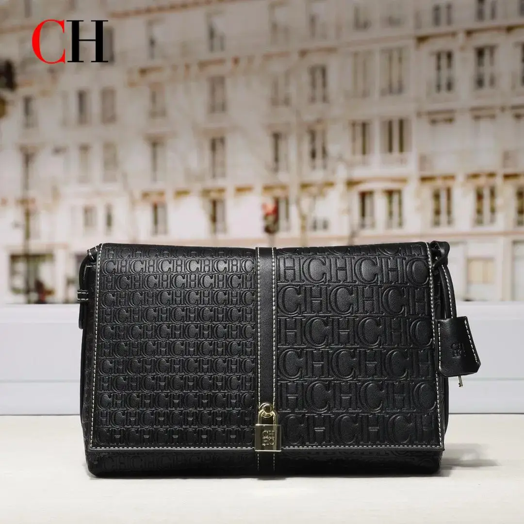 CH High-Quality Classic Solid Color Exquisite Design Women's Shoulder Bag Light Luxury Atmospheric Fashion Women's Shoulder Bag