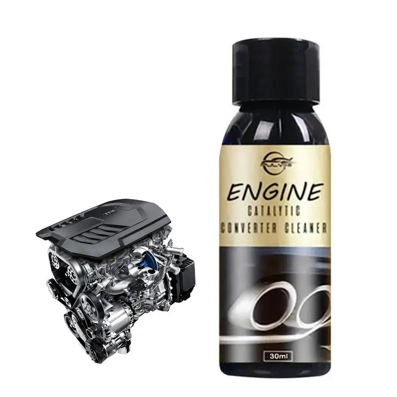 

30ML Powerful Engine Catalytic Converter Cleaner Car Additive Engine Carbon Deposit Removing Heavy Duty Car Exhaust Cleaner