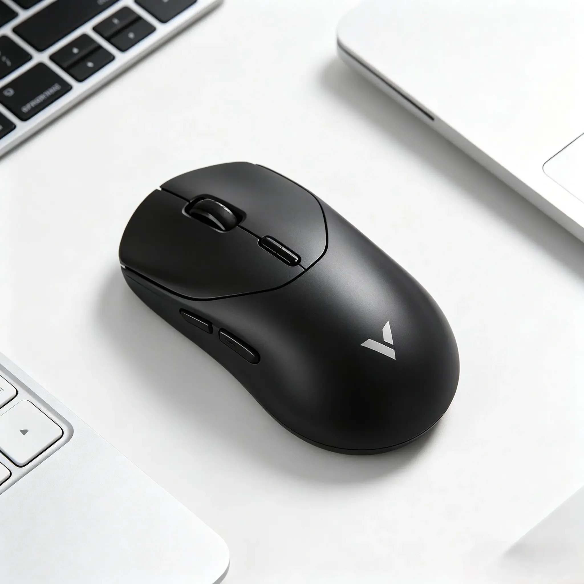 

Rapoo VT2 MAX Ergonomic Gaming Mouse Wireless 8K Polling Rate, Optical Sensor 53g Lightweight E-sports Mice for PC Laptop Gamers
