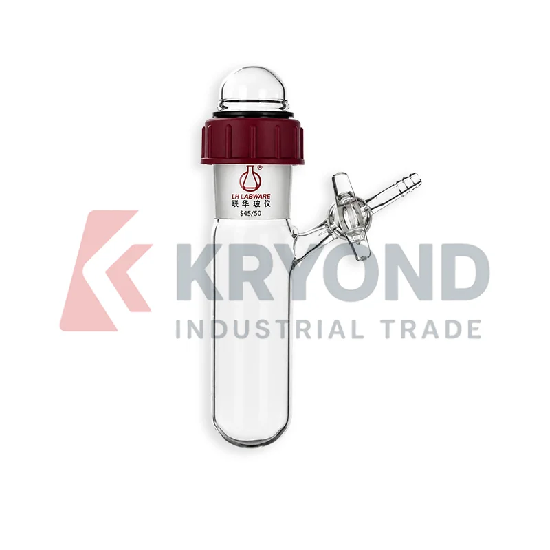 LH-453 Vacuum Dryer Glass Apparatus 45 Grinding Joint Replaceable Valve Borosilicate Laboratory Glassware Research Use Pack Set