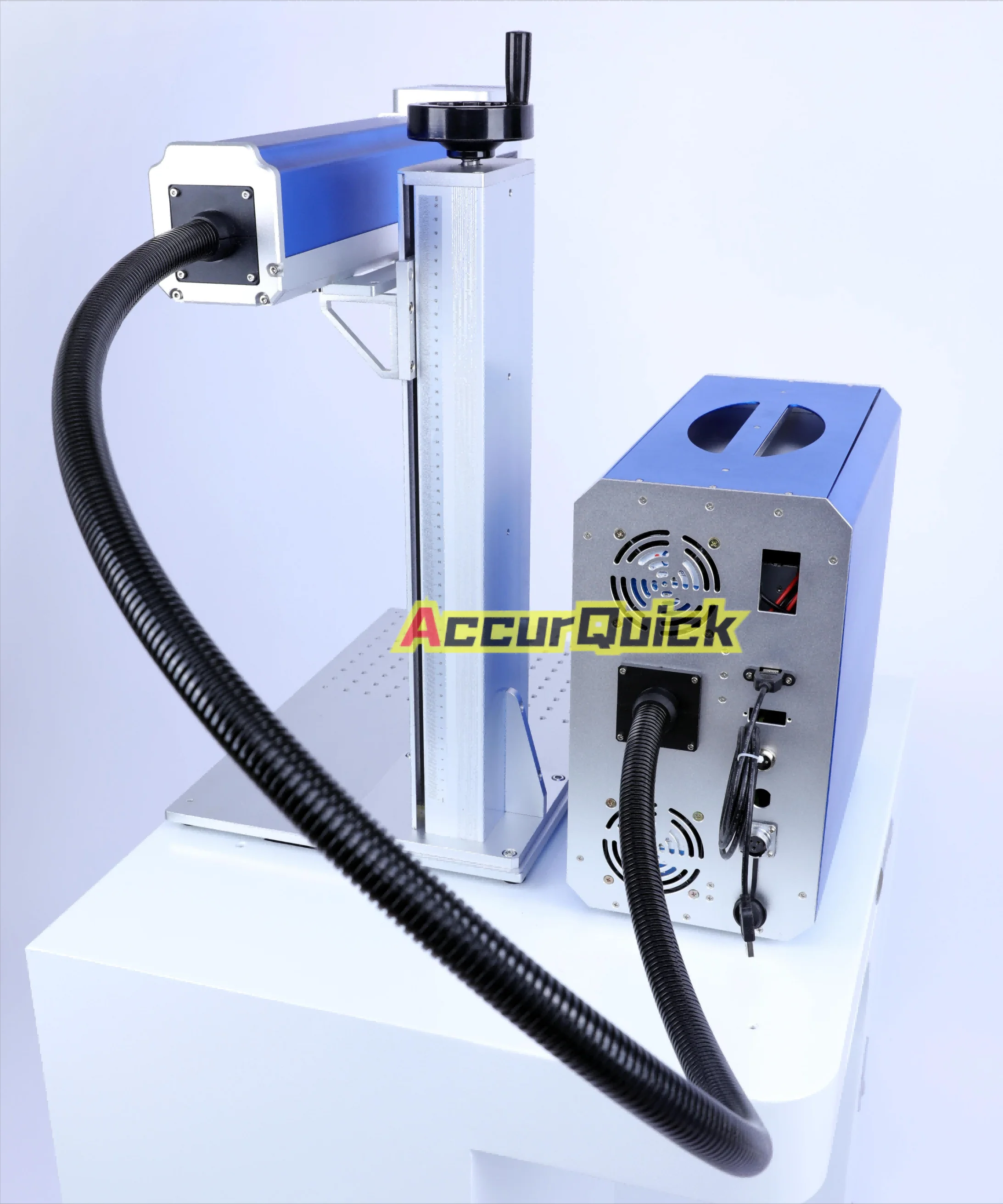 Good Price Raycus Laser Source 100W 120W 200W CNC Fiber Laser Marking Machine for Metal