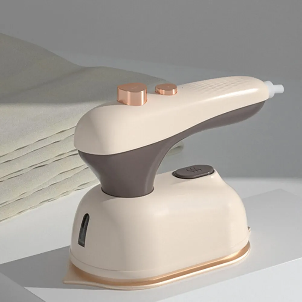 Irons Handheld Garment Steamers Portable Rotary Folding Travel Clothes Steam Iron  Small Ironing Machine 25W