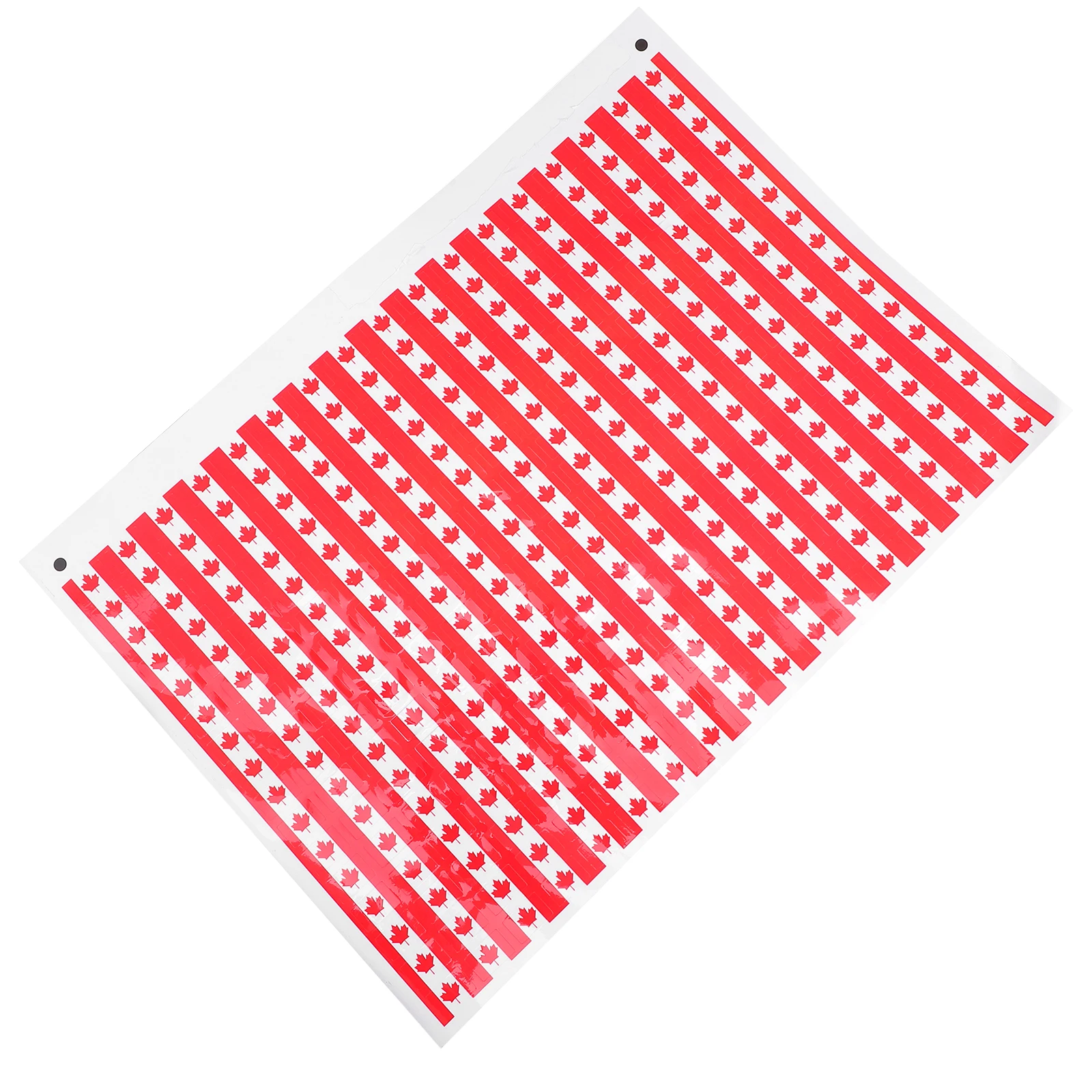 

260Pcs Canadian Flag Stickers Maple Leaf Decals Waterproof Tear Resistant for Scrapbooking Journals Cars Laptops Patriotic