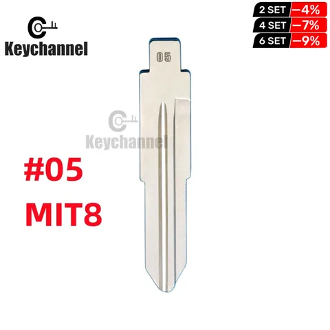10 шт. # 05 KD Blade LISHI MIT8 Лезвие ключа автомобиля для Suzuki Wagon R TOYOTA PREVI для Chevrolet Spark для KEYDIY XHORSE KEY TOOL PLUS