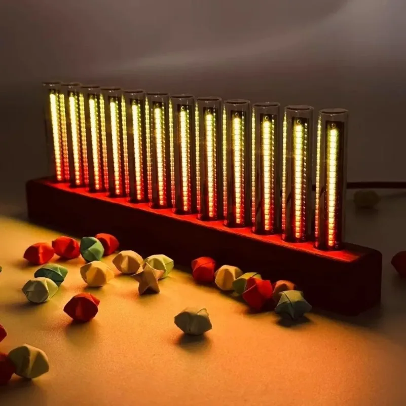 

NEW 12 Tube Full-color LED Pickup Music RGB Pickup Light Spectrum Rhythm Atmosphere Light
