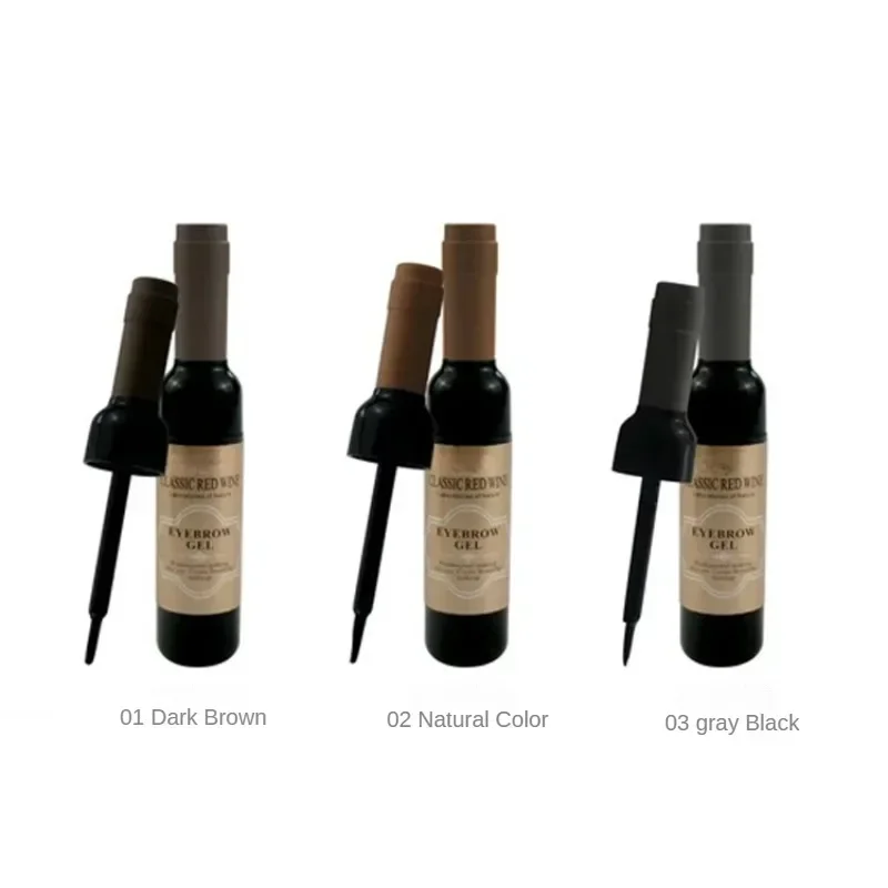 Pegamento para cejas, tinte de maquillaje femenino, crema para cejas, cejas ligeras, antimanchas, no quitar el maquillaje, tres colores