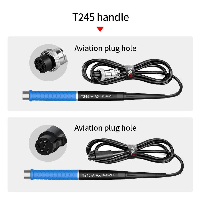 Aixun C245 welding head,advanced nano lead-free welding head,soldering head compatible with T3A T245,T420 245,T420D 245 handle