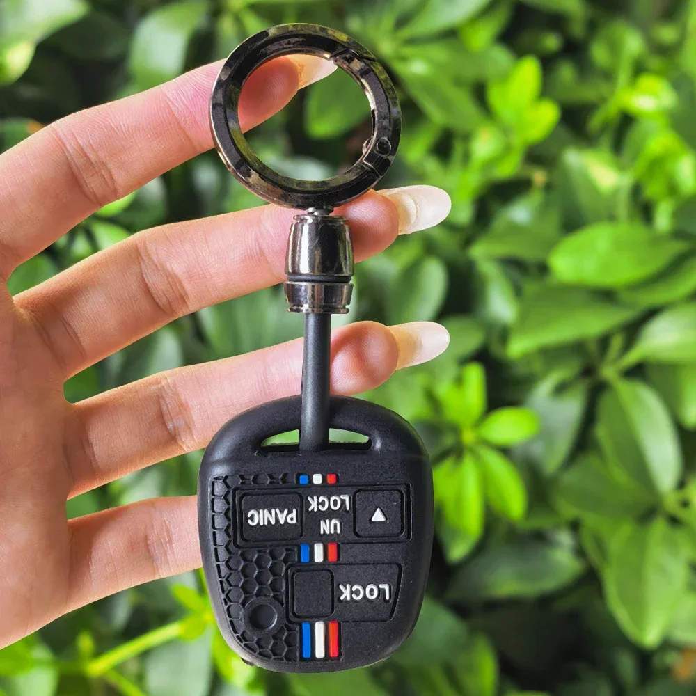 Keychain Fob Case For Toyota Avensis T25 Yaris Previa Camry 30 Corolla 9 Land Cruiser For Lexus RX300 Is200 Tlc100 Cover Caps