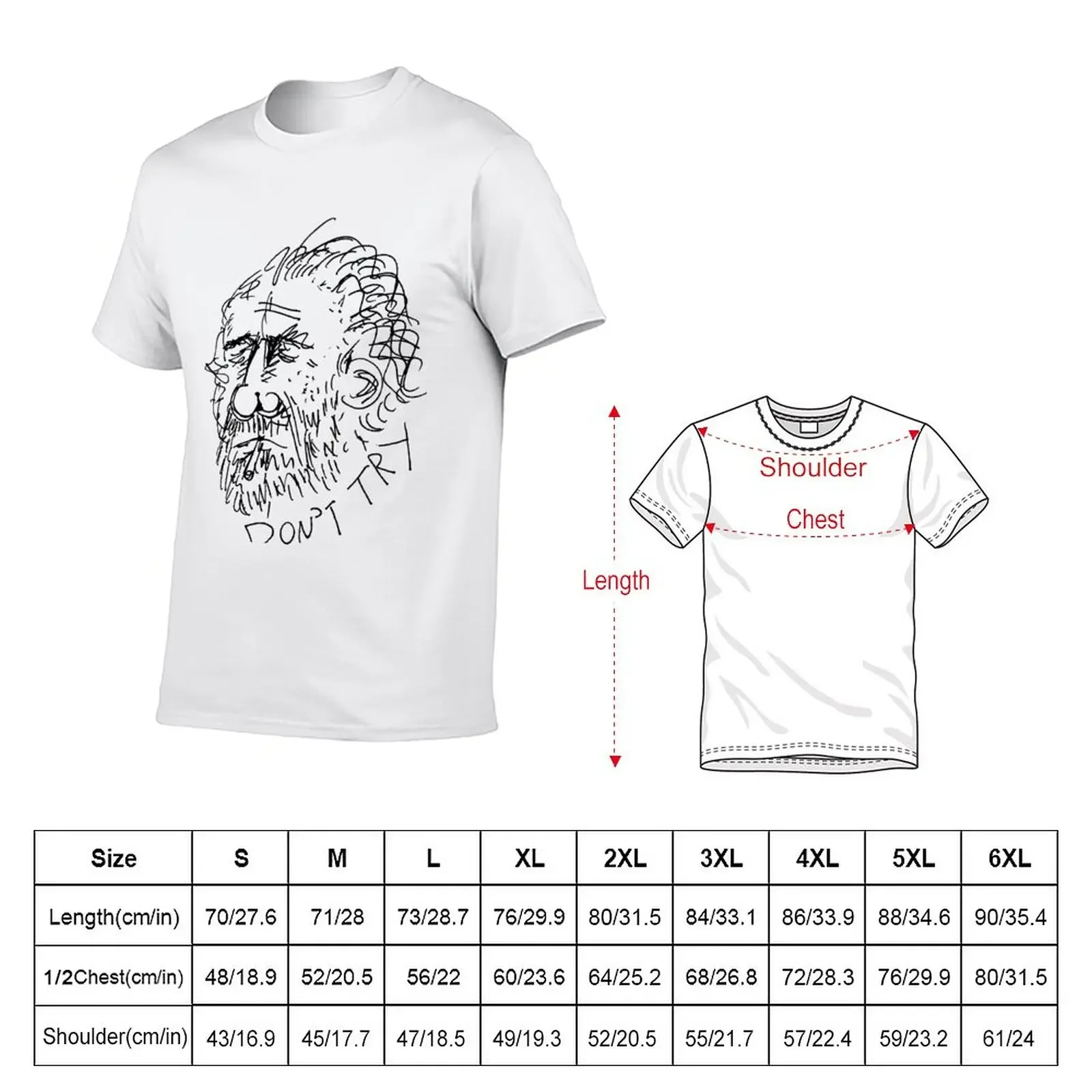 New Bukowski T-Shirt cusomized  shirs aesheic clohes plain  shirs men