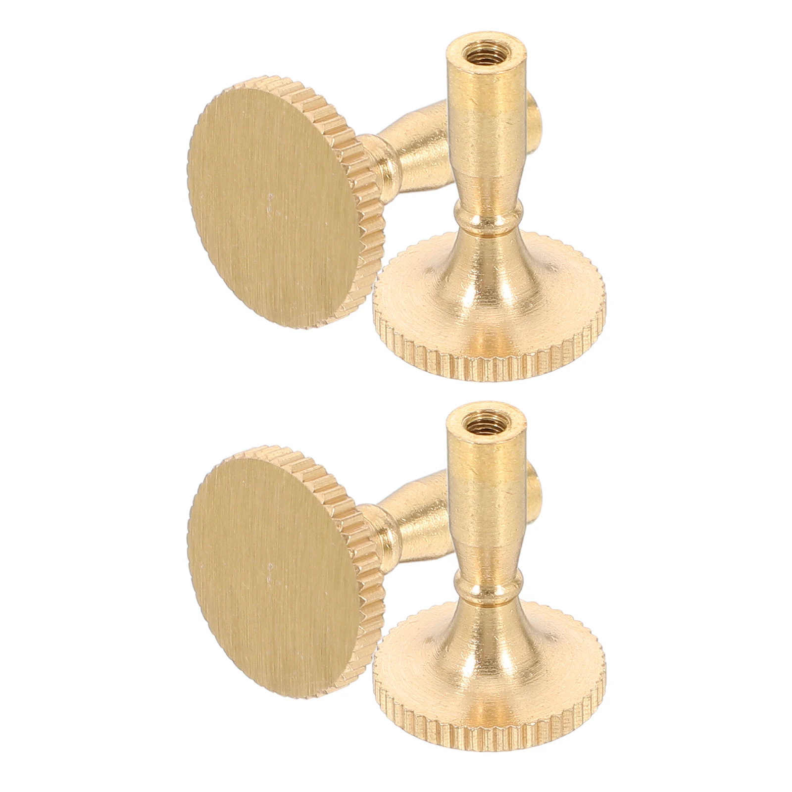 

4pcs Lamp Head Knob Switch Chrome Copper Metal Replacement Hardware Universal Socket Part Brightness Control Easy