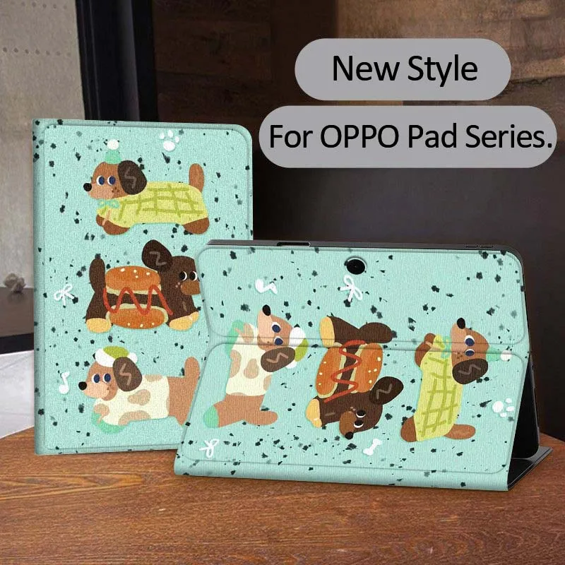 

Funny Animal Cartoon Pattern For OPPO Realme Pad 3 11 2 4 Pro Air Neo SE X 11 11.61 11.4 12.1 13.2 Inch Tablet Case