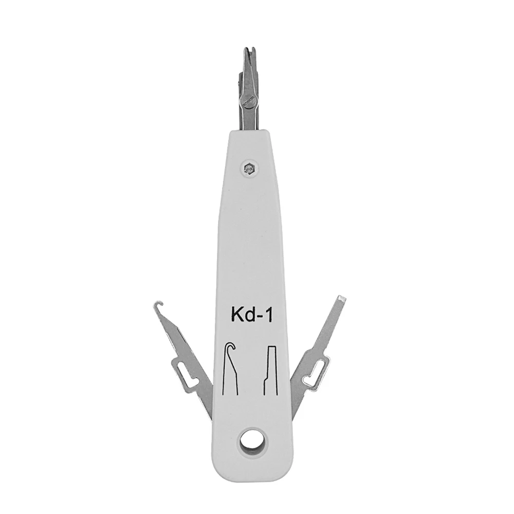 On sale for RJ11 RJ12 RJ45 Cat5 KD-1 Network Cable Wire Cut Tool Punch Down Impact Tool