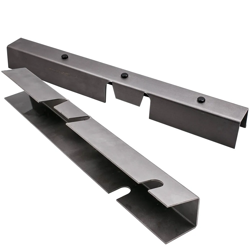 

2x Стальные центральные защитные пластины для ремонта ржавых рам, 30 дюймов, для Jeep Wrangler YJ 1987-1995