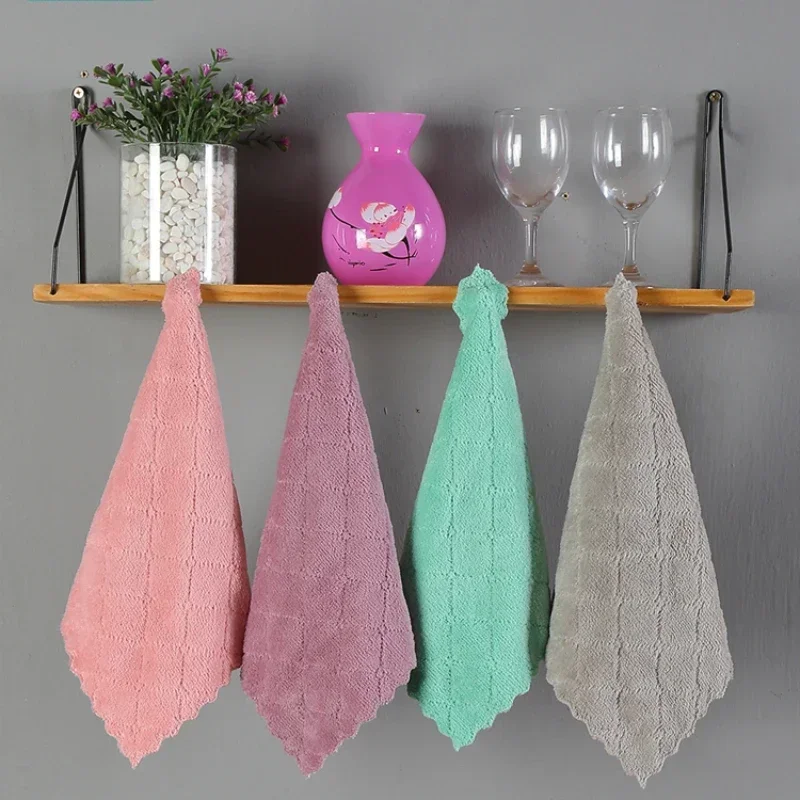 5pcs Dish Wipe Absorbent Towel used for Cleaning the Kitchen Wipes Dishes Towel Hands Magic Wipes for Washing Dishes