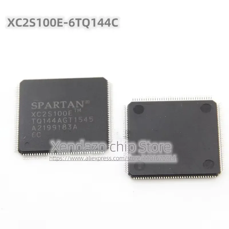 5pcs/lot XC2S100E-6TQ144C XC2S100E QFP-144 package Program chip