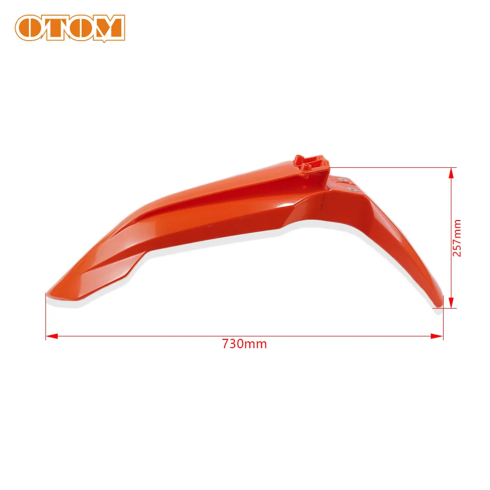 OTOM Motorcycle Front Fender Mudguard Splash Mud Guard Plastic Protector Cover Shield For KTM SX SXF XC 250 450 AVANTIS ENDURO