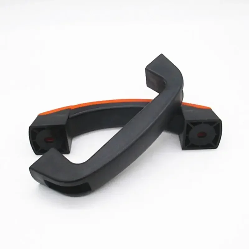 Sostituzione della maniglia in plastica per la maniglia di trazione della saldatrice, distanza del foro 132mm, accessori per saldatrici, nero, arancione cappelli