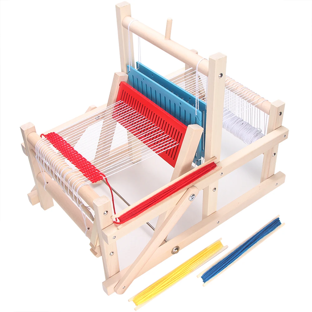 Loom Mini Spinning Knitting Machine Handmade DIY Making Children's Hand-woven Wooden Home Adult Student Educational Toys