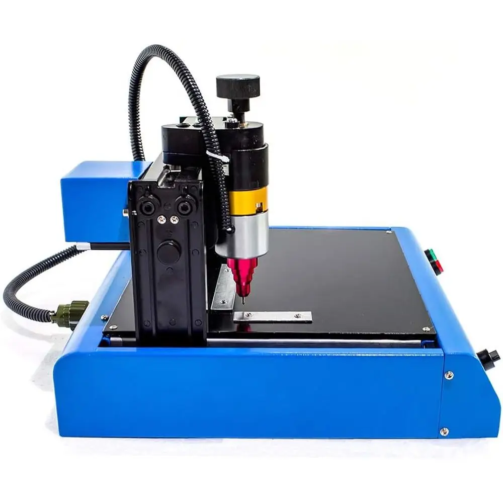 

Электрический гравировальный станок 110В 400Вт для промышленных табличек, жетонов для собак и стальных идентификационных карт