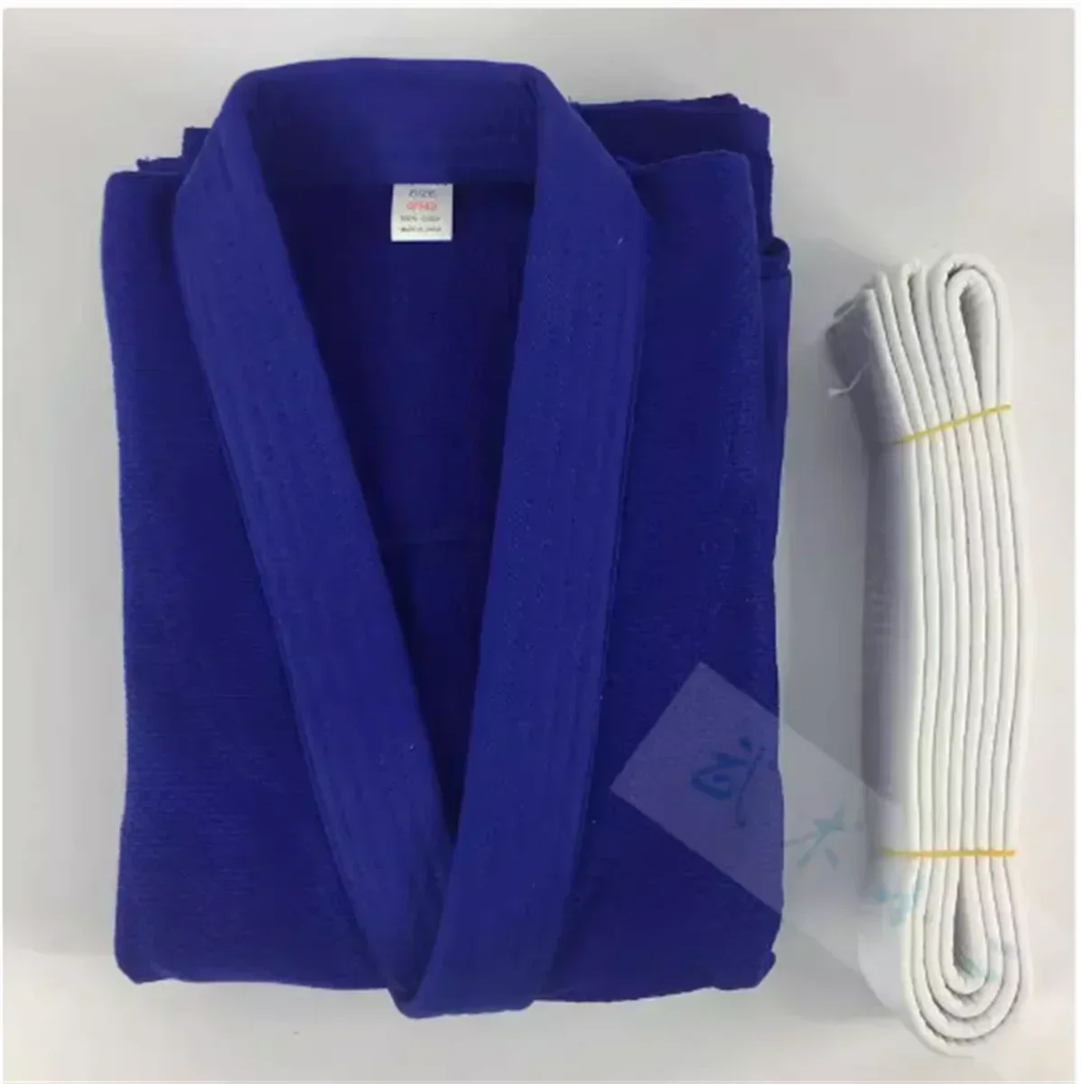 Professional competition using judo suit training suit bamboo knot pattern pure cotton white blue judo suit judo technique