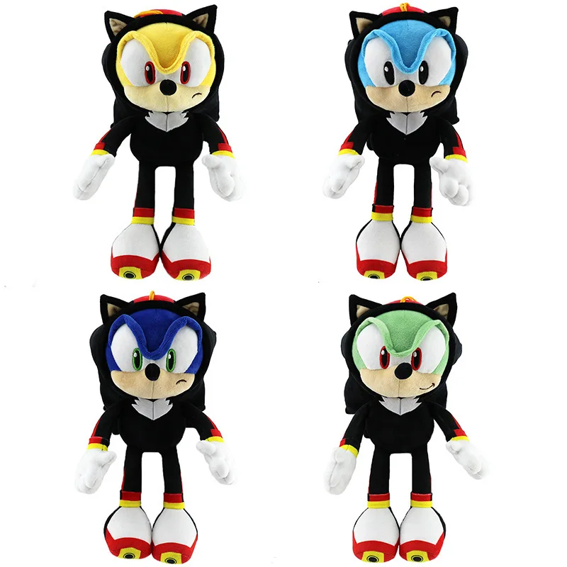

28CM New Sonic Plush Doll Cross-dressing Hedgehog Mouse Plush Toy Talsnak Doll Boy Birthday Gift Christmas Gift