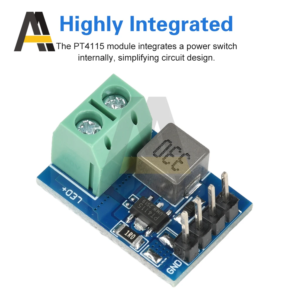 PT4115 1-10S DC 12V PWM controlador atenuador cadena Led unidad de corriente constante módulo de salida fuente de alimentación