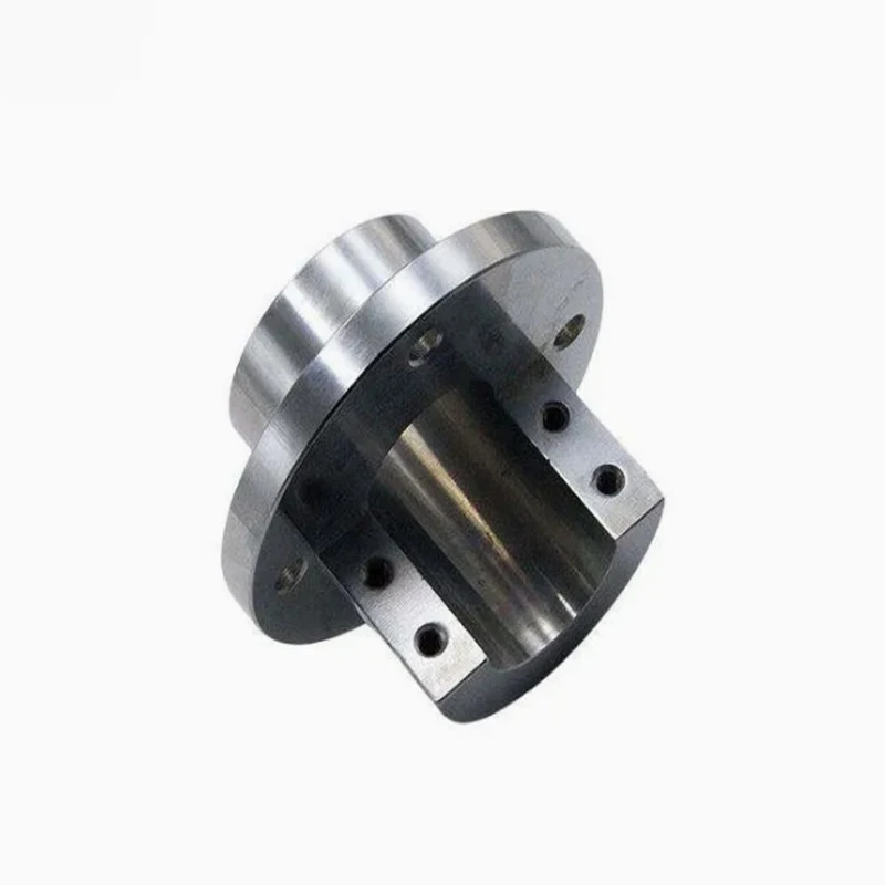 Custom Precision CNC & Wire EDM Machining Stainless steel precision machined porous bushing flange
