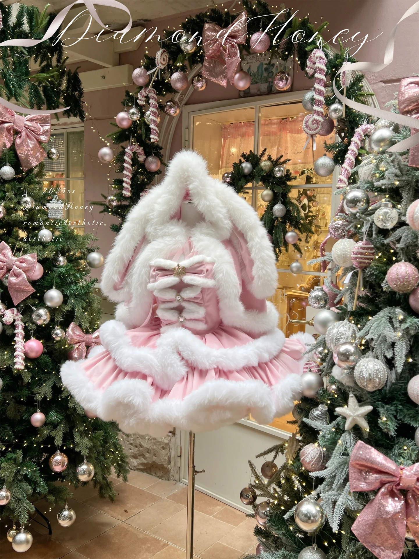 Vestido sin tirantes estilo princesa Lolita Original japonés, vestidos de cumpleaños para volver a la edad, capa de muñeca para niña dulce, abrigo cálido