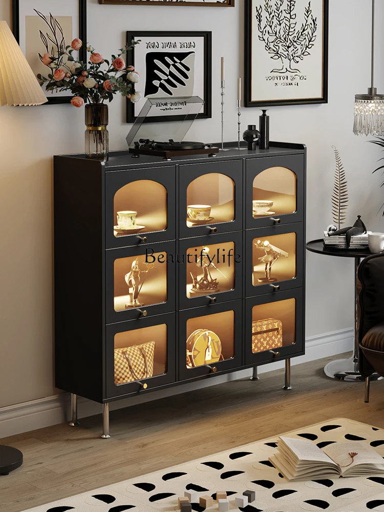 American Retro Designer Chest of Drawers Chest of Drawer Locker Hand-Made Display Cabinet Storage Cabinet