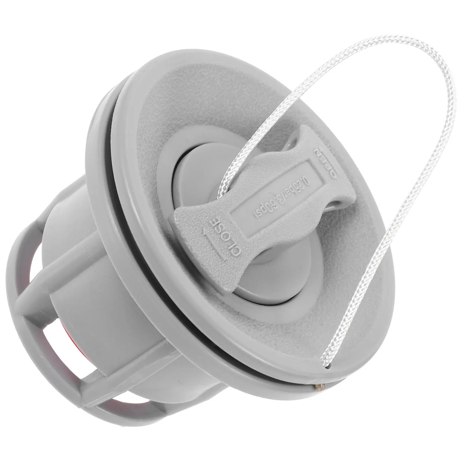 

Inflatable Kayak High Cock POM Material 8 Teeth Gray Color Inflation Deflation Connector Rubber Boat Accessories