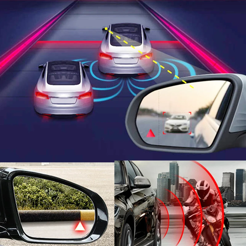 Car BSD BSA BSM Blind Area Spot Warning Safety Drive Alert Mirror Rear Radar Detection System For Hyundai Mistra 2013~2020