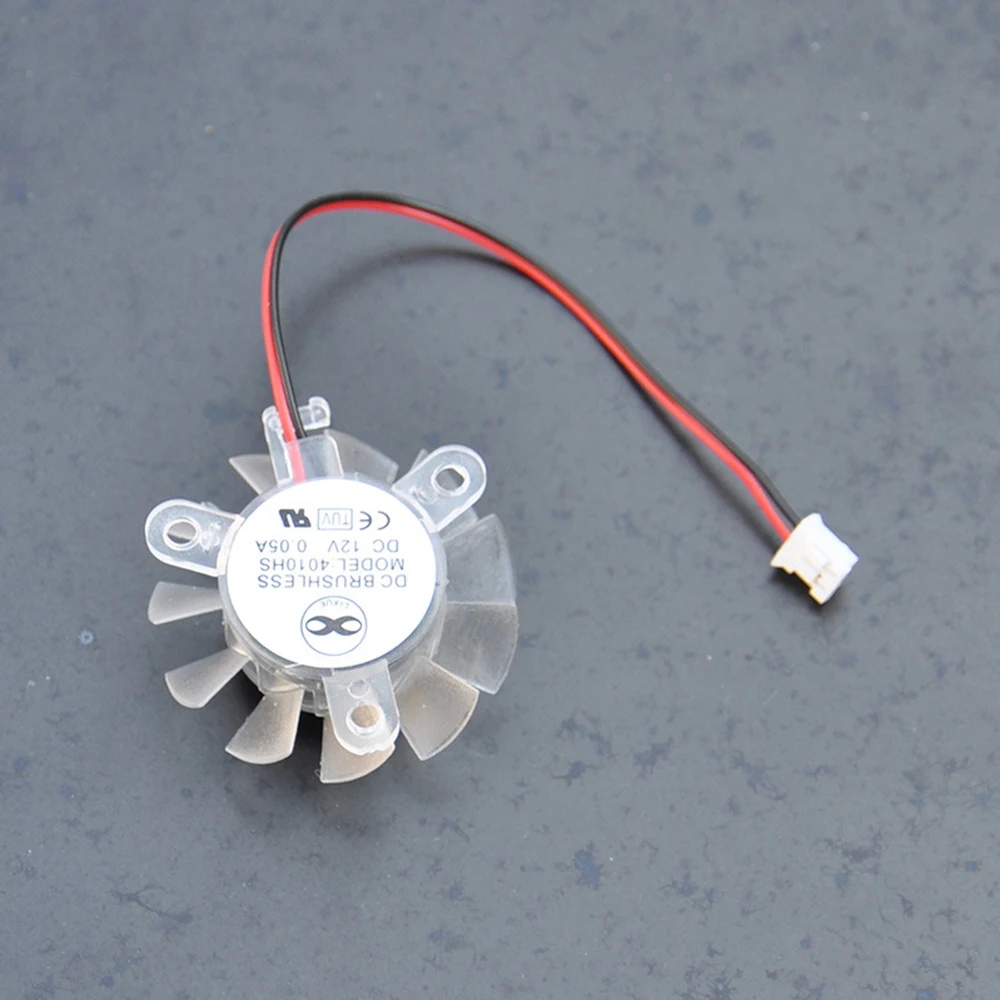 36MM Diameter DC12V 4010 Oily Computer Cooling Small Fan with XH2.0 Interface Cable Length 9cm Radiator Silent Fan