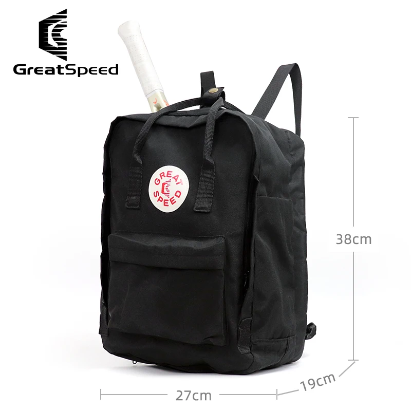 New GREATSPEED Camouflage Tennis Training Bag Badminton Sports Storage Backpack Layered Independent Space