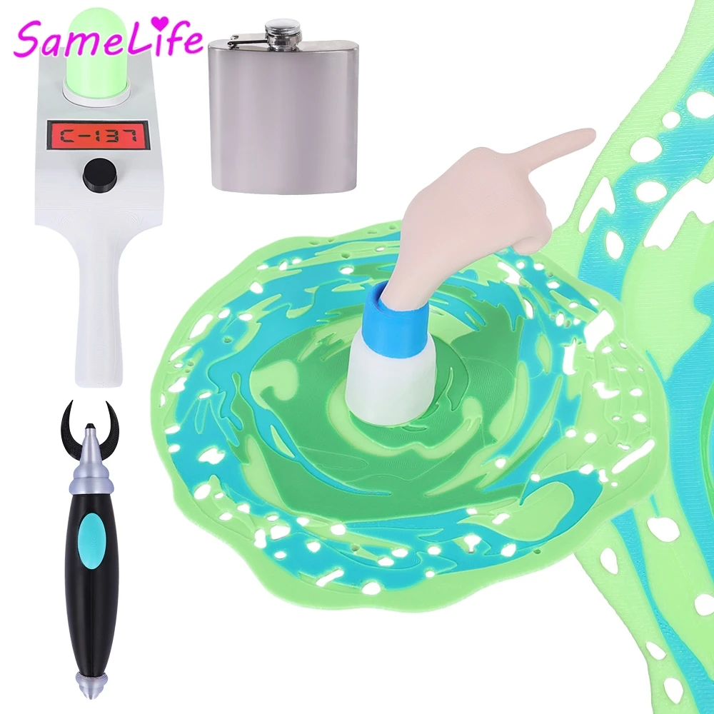Disfraz de Rick Sanchez de Dibujos Animados, Accesorios de Fantasía para Cosplay, Disfraz para Fiesta de Halloween, Decoración