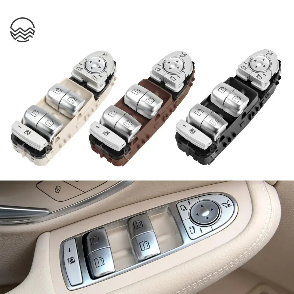 

Power Master Window Control Switch Button For Mercedes-Benz C Class W205 S205 X253 C200 C300 C350 C63 AMG 2059056811 2059051713