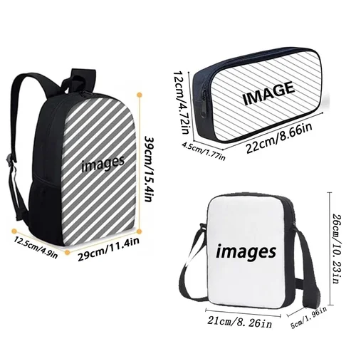 Imagen 2 del producto Mochila escolar para niños Super Zings SuperThings con bolso de hombro, bolsas para lápices, mochilas escolares para niños y niñas, el mejor regalo