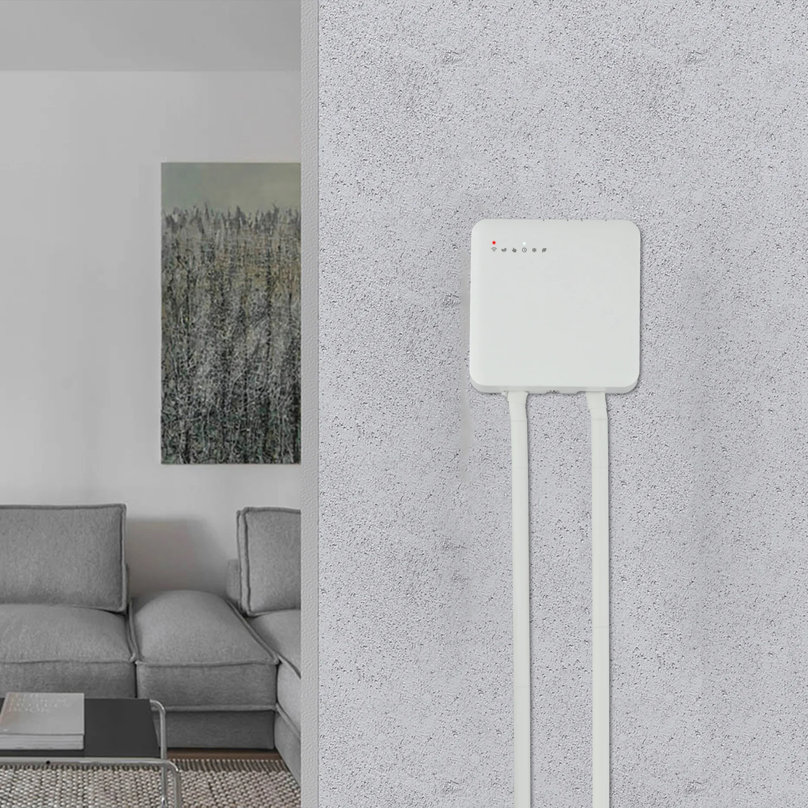 Weekly Programmable Smart Thermostat for Electric Radiators with User Friendly APP Interface and Voice Control Options