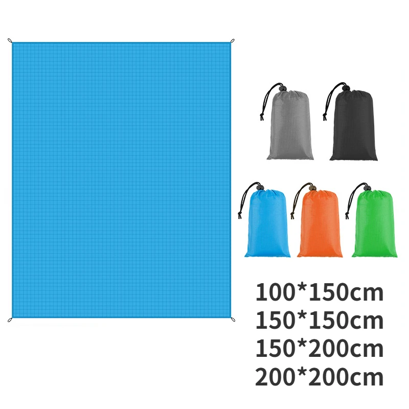 

New Solid Color Beach Mat, Compact and Portable Outdoor Camping Mat, Lawn Mat, Moisture-proof and Waterproof Picnic Mat