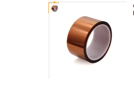 

customer order- 10 rolls of width 50mm Kapton Polyimide Insulating Thermal Insulation Adhesive Tape